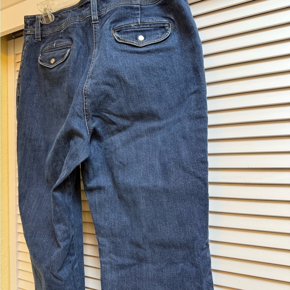 Jones New York Signature Blue Denim Jeans Women’s Sz 12 - Picture 7 of 16